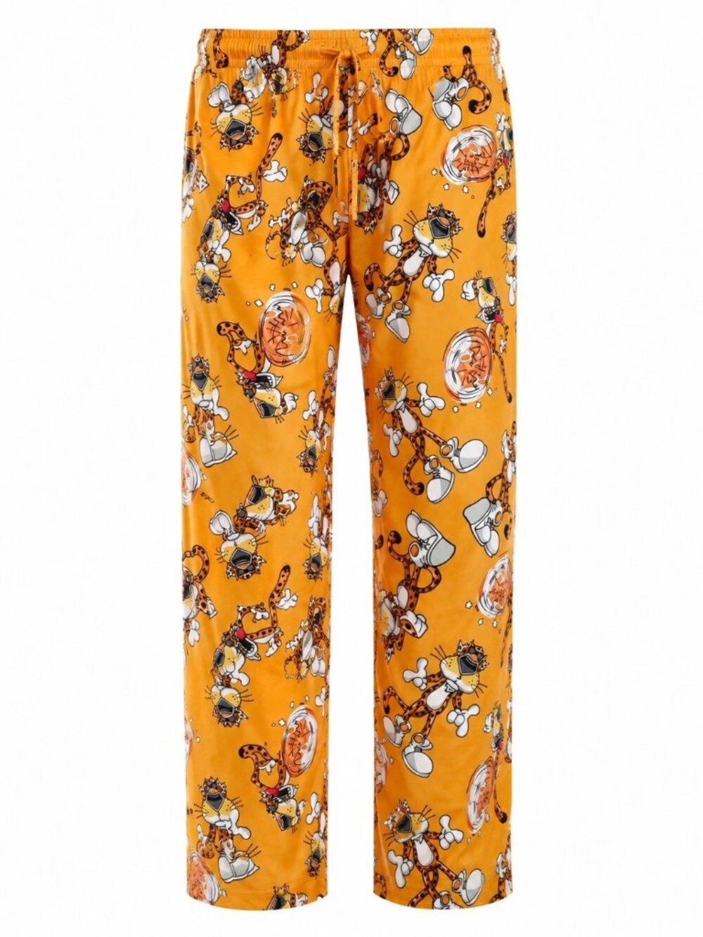 Cheetos Chester Cheetah Pajama Lounge Pants XXL Orange Drawstring EUC